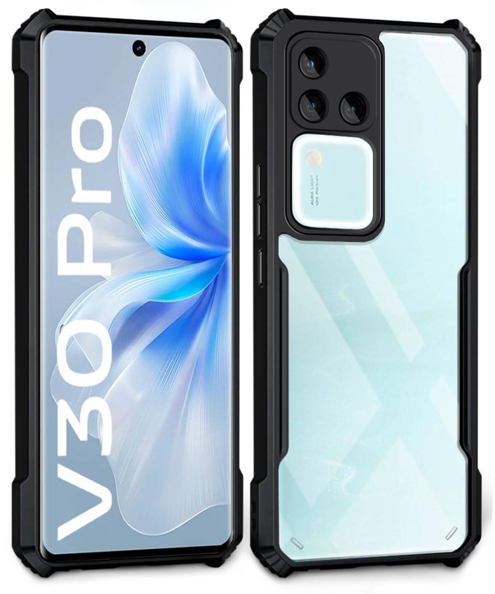 Spectacular Ace Plain Cases Compatible For Polycarbonate Vivo V30 Pro 5G ( Pack of 1 )     			Spectacular Ace Plain Cases Compatible For Polycarbonate Vivo V30 Pro 5G ( Pack of 1 )