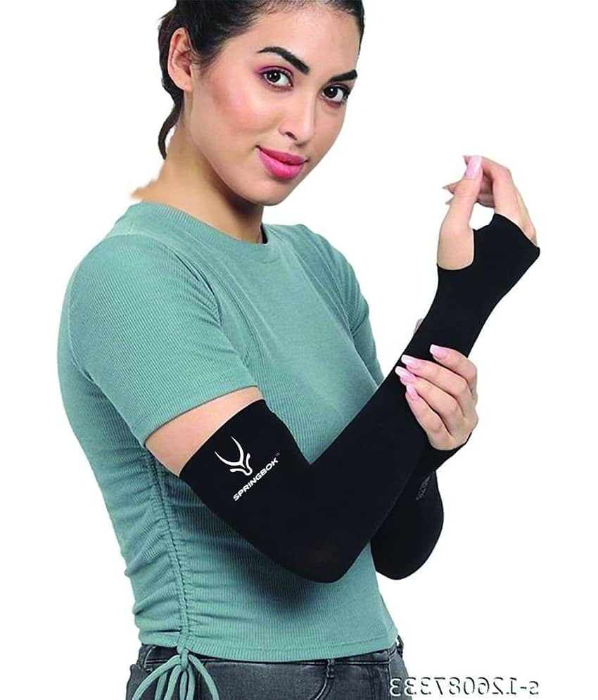 Springbok Black Nylon Hand Band ( Pack of 1 ) - Sports and Fitness Equipment | Buy online on ZillyBuy