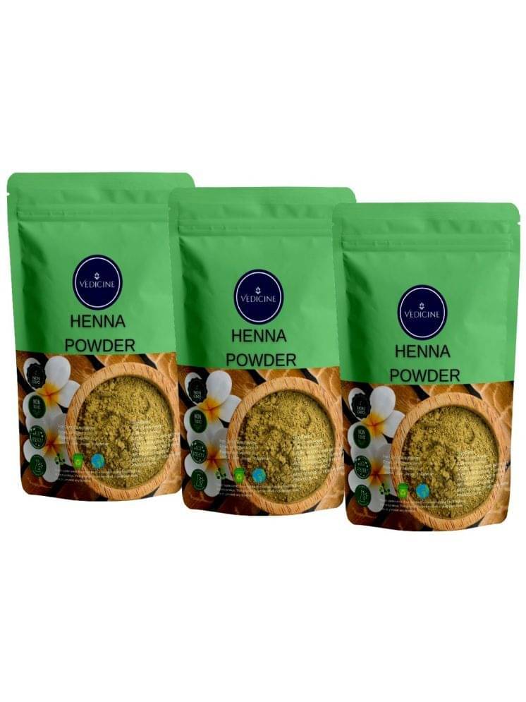     			Vedicine Pure Heena Powder For Hair Care (100g each) (Pack of 3)