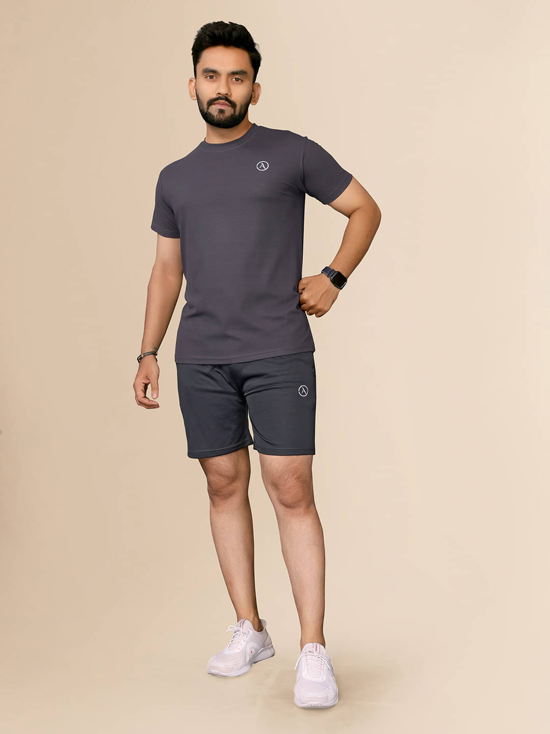 Anand Grey Polyester Regular Fit Men's Tracksuit ( Pack of 1 ) Anand Grey Polyester Regular Fit Men's Tracksuit ( Pack of 1 )
