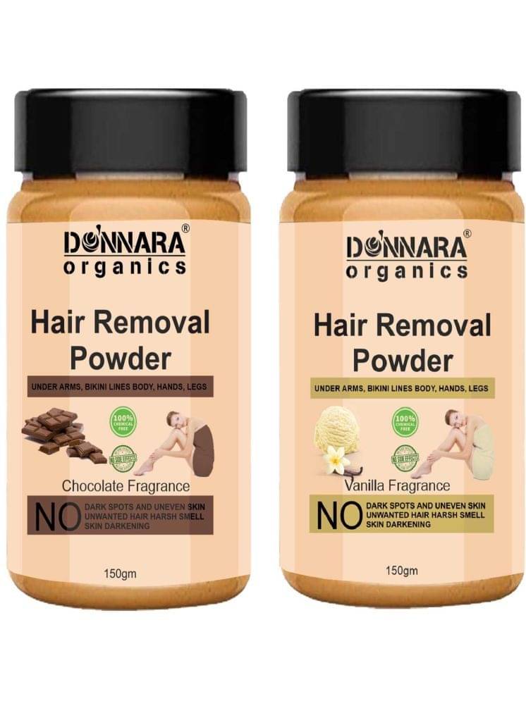     			Donnara Organics Natural Hair Removal Powder for Men & Women 150 ( Pack of 2 )