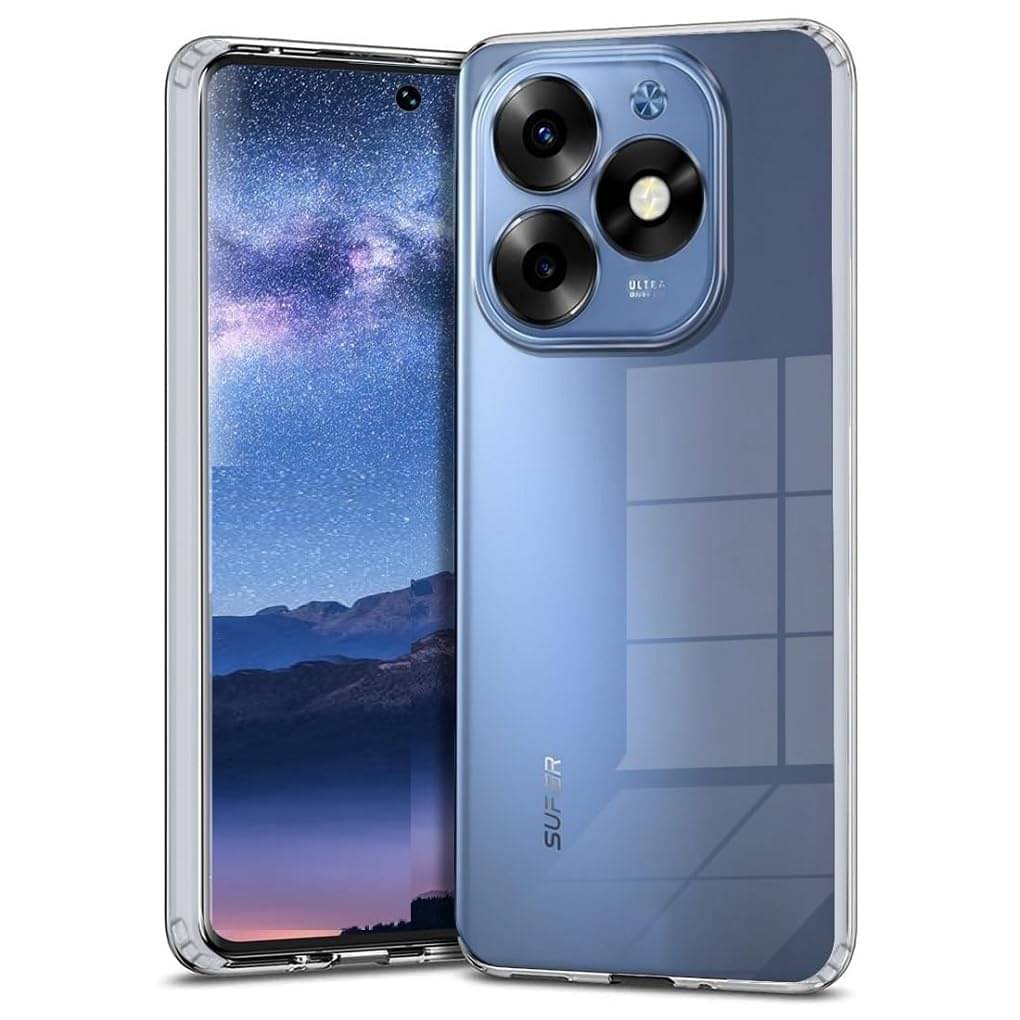     			Gemesha Plain Cases Compatible For Silicon TECNO SPARK GO 2024 ( Pack of 1 )