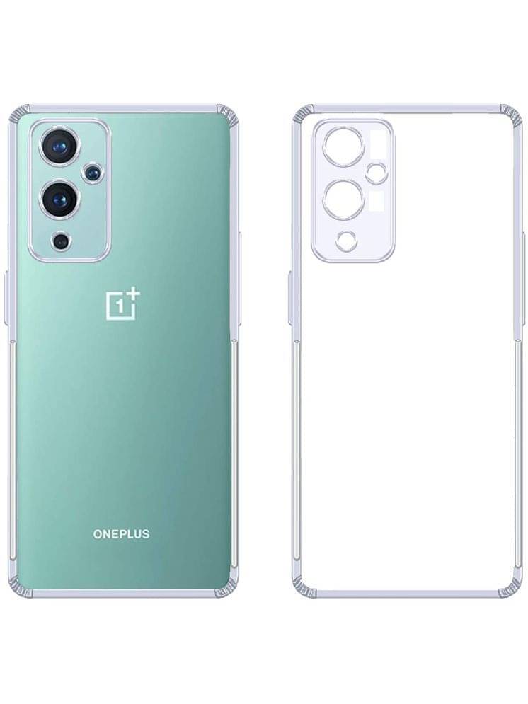 Gemesha Plain Cases Compatible For Silicon Oneplus 9 ( Pack of 1 ) Gemesha Plain Cases Compatible For Silicon Oneplus 9 ( Pack of 1 )