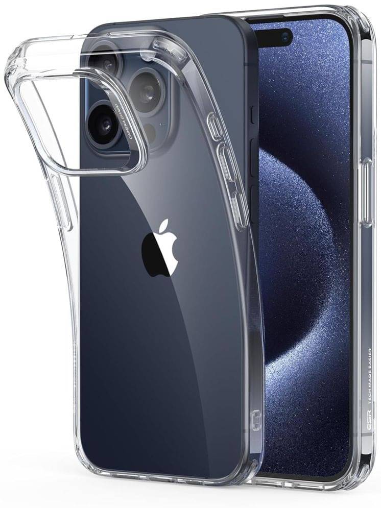     			Gemesha Plain Cases Compatible For Silicon apple IPHONE 15 PRO ( Pack of 1 )