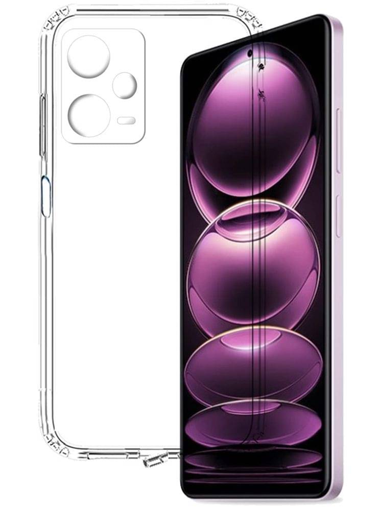 Gemesha Plain Cases Compatible For Silicon REDMI NOTE 12 PRO 5G ( Pack of 1 ) Gemesha Plain Cases Compatible For Silicon REDMI NOTE 12 PRO 5G ( Pack of 1 )