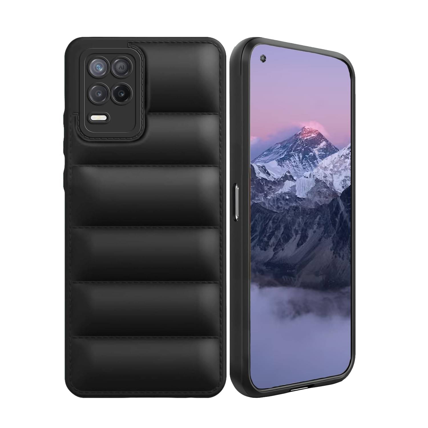 Gemesha Shock Proof Case Compatible For Silicon Realme 8 4g ( Pack of 1 ) Gemesha Shock Proof Case Compatible For Silicon Realme 8 4g ( Pack of 1 )