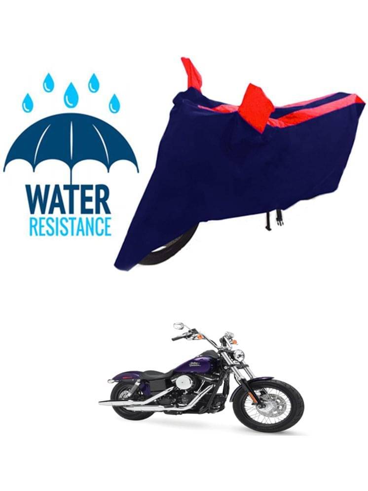     			RONISH Bike Body Cover for Harley Davidson Street Bob ( Pack of 1 ) , Red