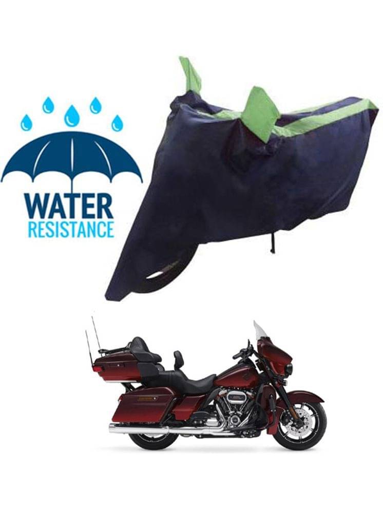     			RONISH Bike Body Cover for Harley Davidson All Bike Models ( Pack of 1 ) , Green