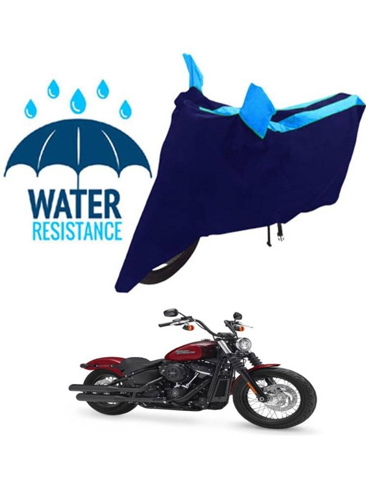 RONISH Bike Body Cover for Harley Davidson Street Bob ( Pack of 1 ) , Blue RONISH Bike Body Cover for Harley Davidson Street Bob ( Pack of 1 ) , Blue