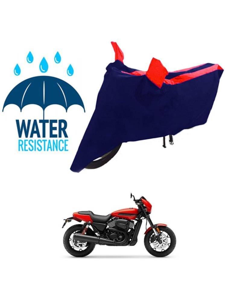 RONISH Bike Body Cover for Harley Davidson All Bike Models ( Pack of 1 ) , Red     			RONISH Bike Body Cover for Harley Davidson All Bike Models ( Pack of 1 ) , Red