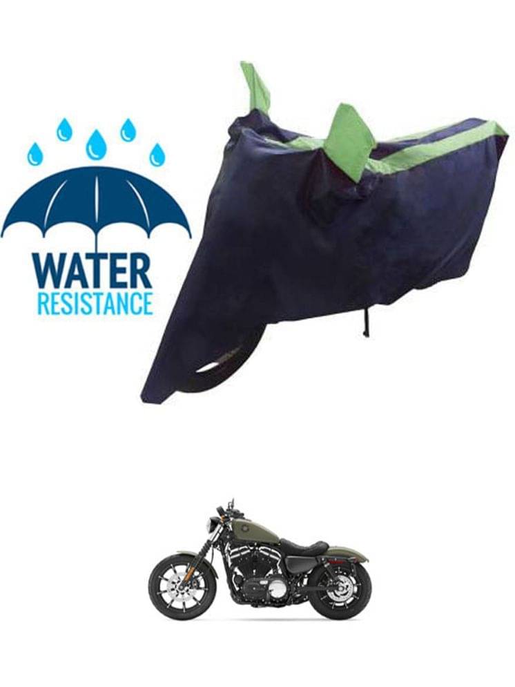     			RONISH Bike Body Cover for Harley Davidson Iron 883 ( Pack of 1 ) , Green
