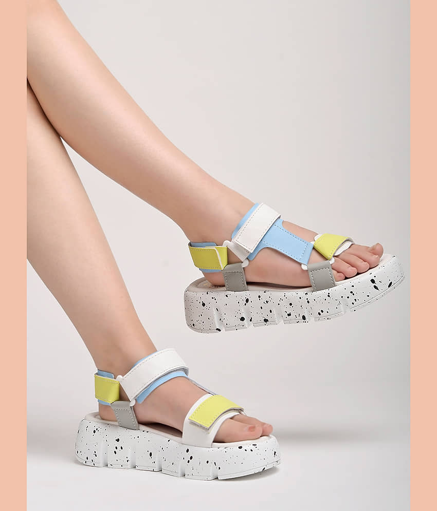 Shoetopia White Women's Sandal Heels - Heels | Buy online on ZillyBuy