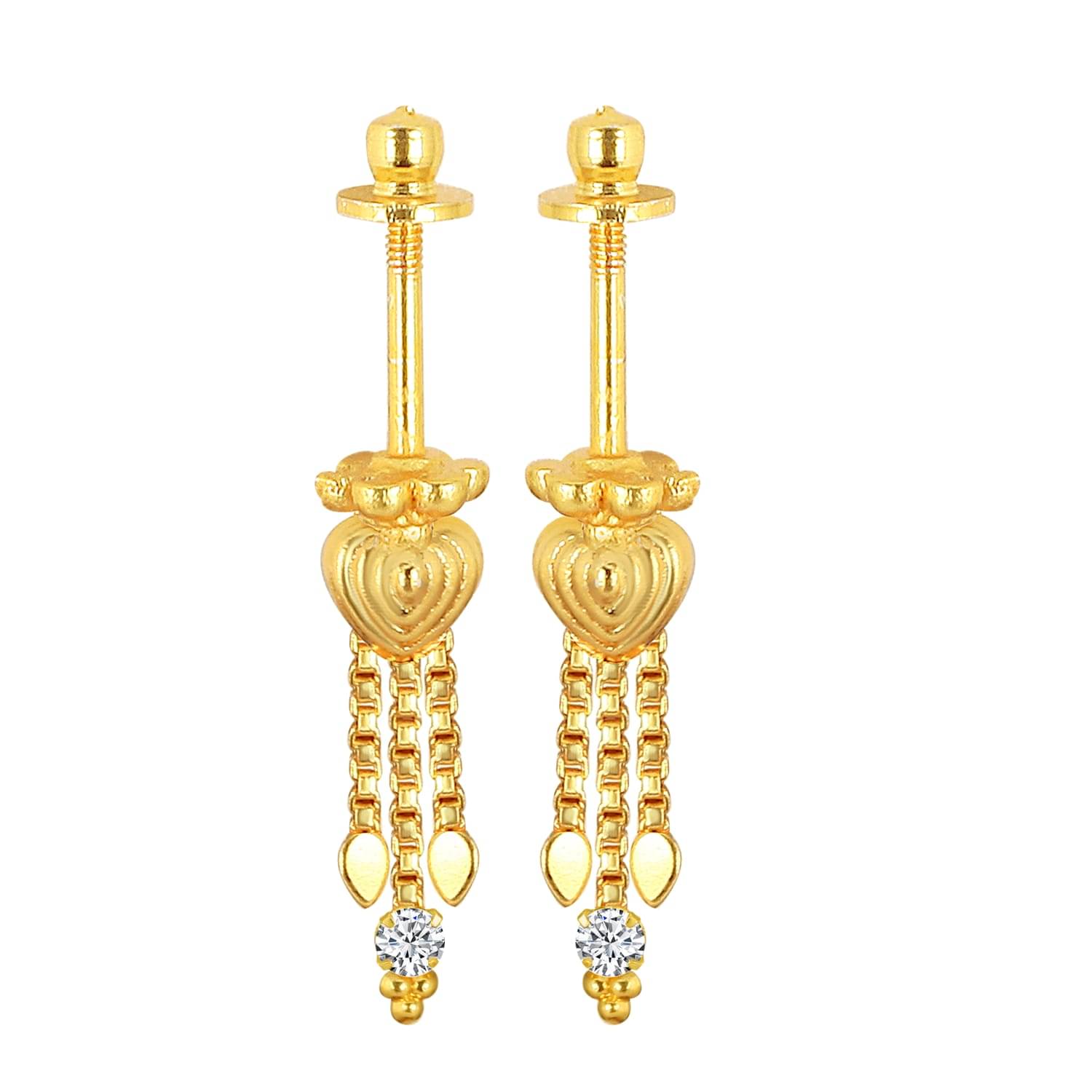     			Vighnaharta Gold EarCuff Earrings ( Pack of 1 )