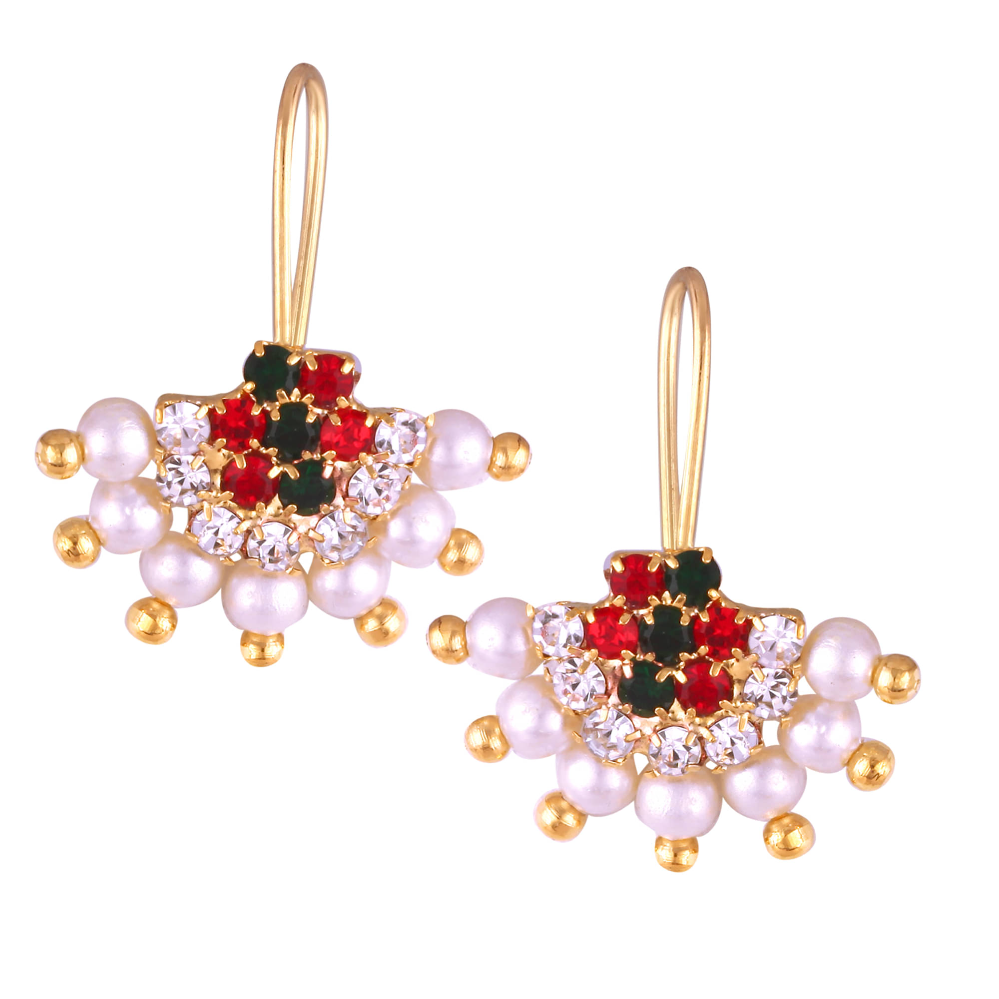     			Vighnaharta Multicolor EarCuff Earrings ( Pack of 1 )