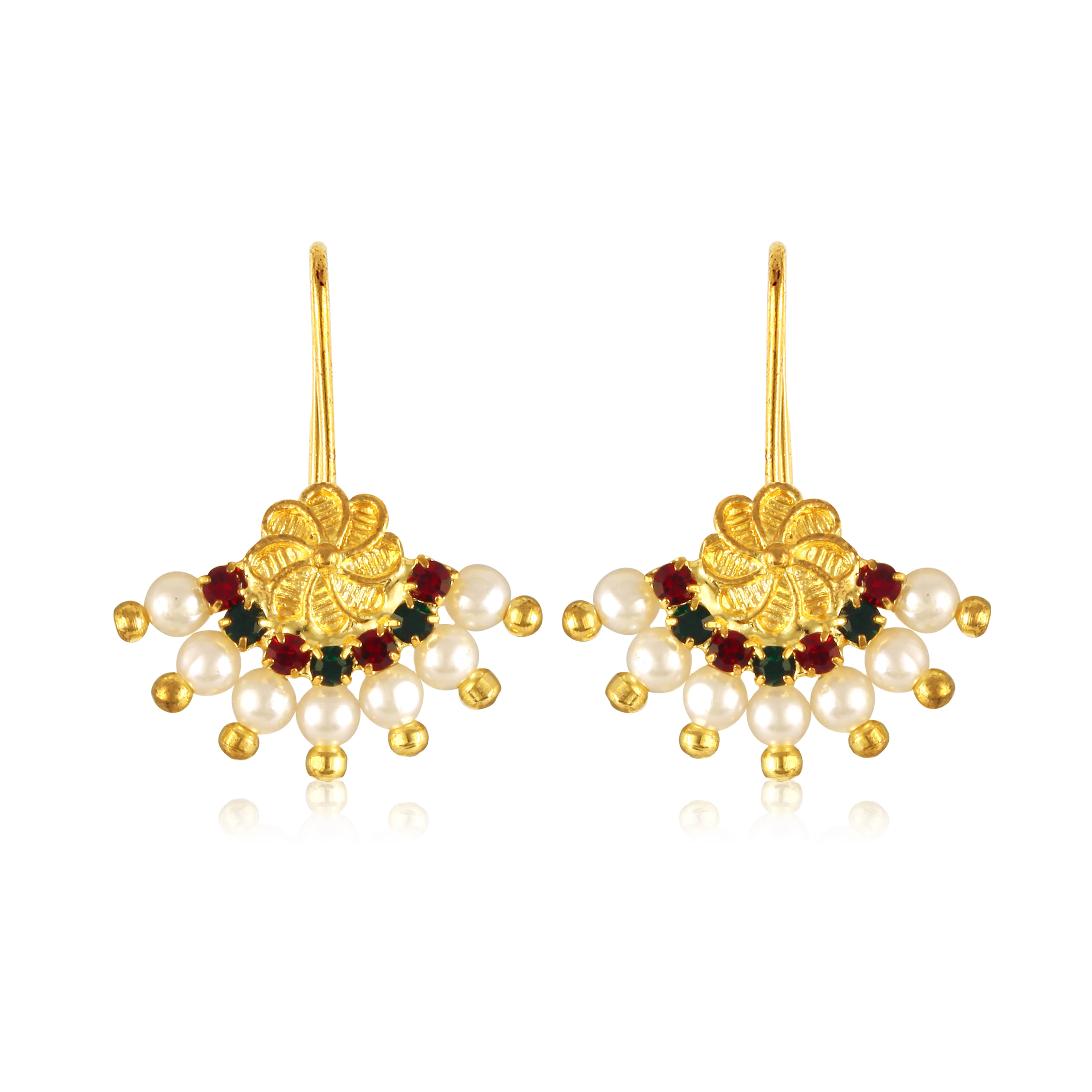     			Vighnaharta Multicolor EarCuff Earrings ( Pack of 1 )