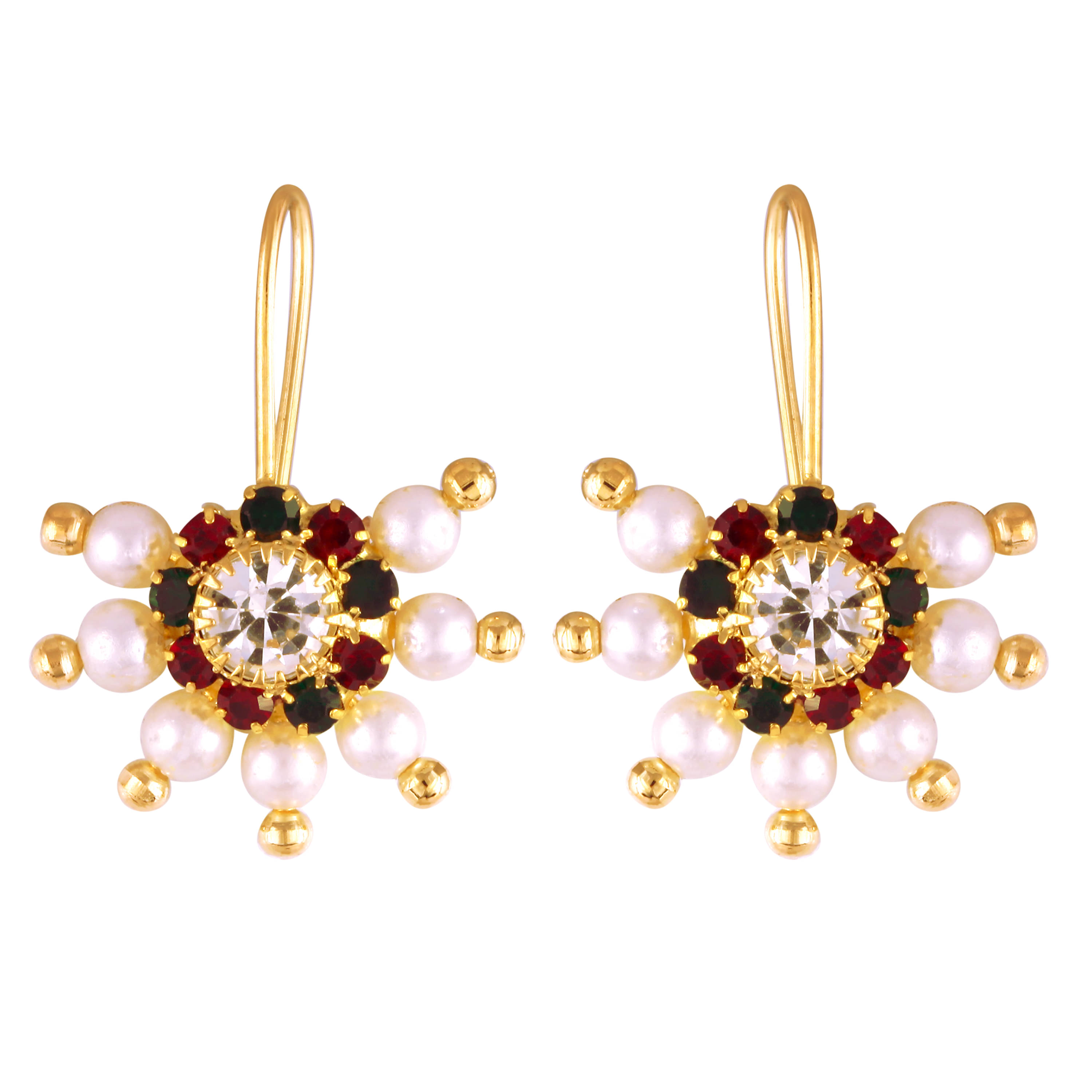     			Vighnaharta Multicolor EarCuff Earrings ( Pack of 1 )