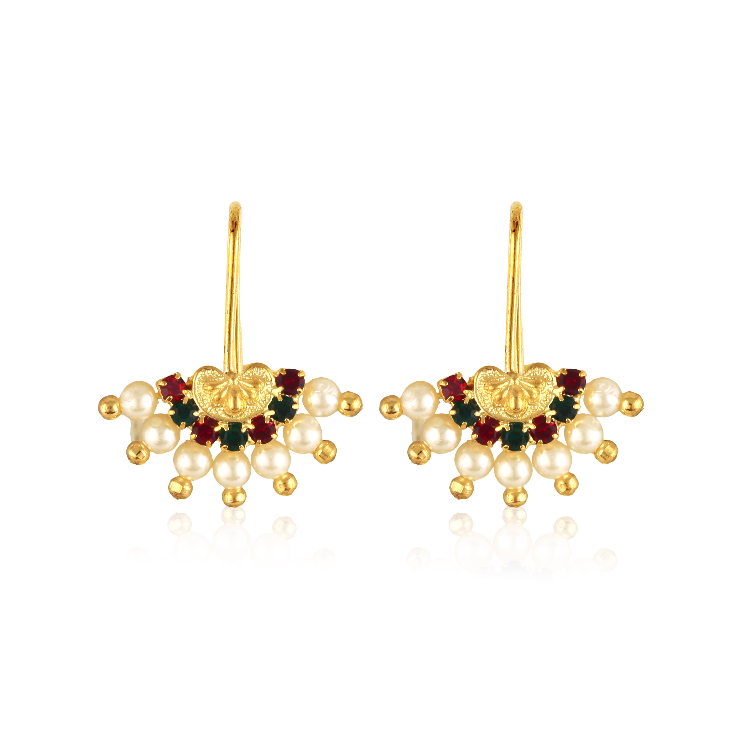     			Vighnaharta Multicolor EarCuff Earrings ( Pack of 1 )