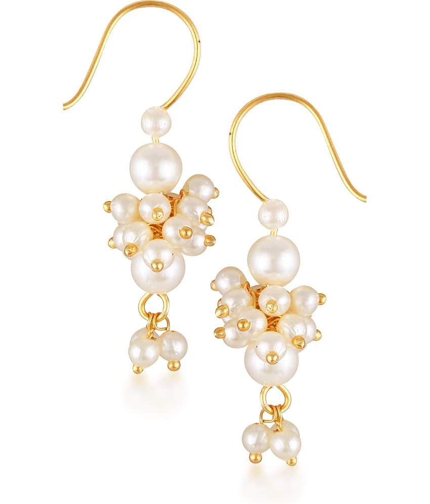 Vighnaharta White EarCuff Earrings ( Pack of 1 ) - Earrings | Buy online on ZillyBuy