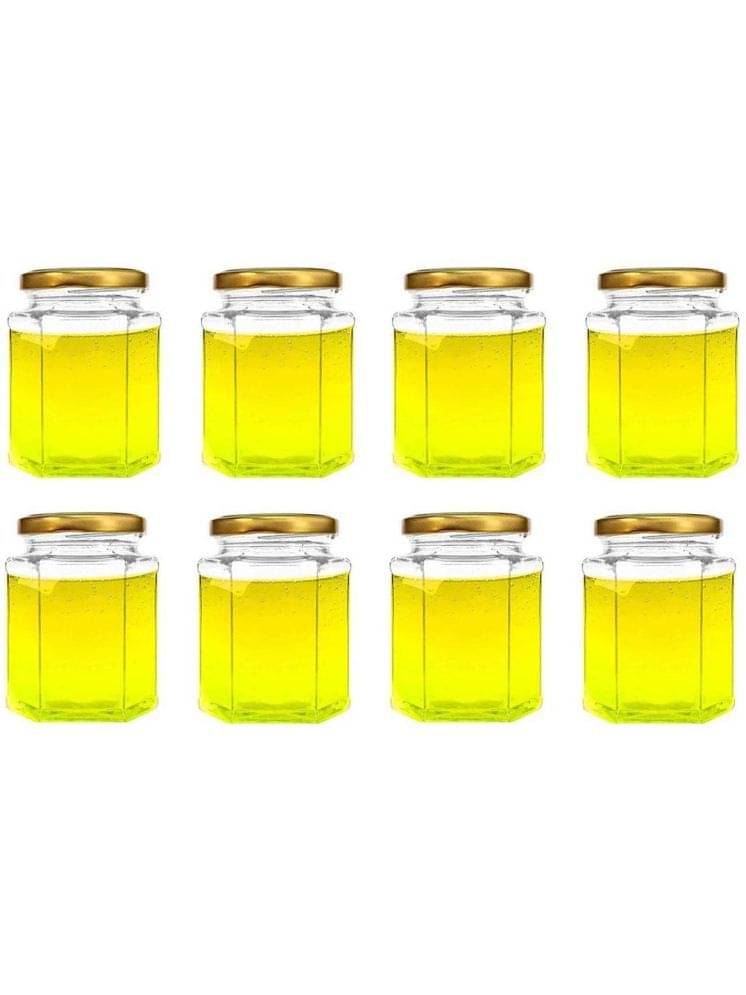 1st Time Glass Container Jar Glass Transparent Utility Container ( Set of 8 ) 1st Time Glass Container Jar Glass Transparent Utility Container ( Set of 8 )