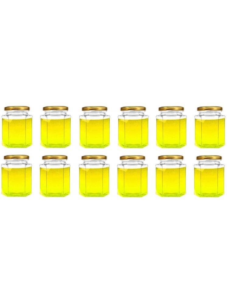 1st Time Glass Container Jar Glass Transparent Utility Container ( Set of 12 ) 1st Time Glass Container Jar Glass Transparent Utility Container ( Set of 12 )