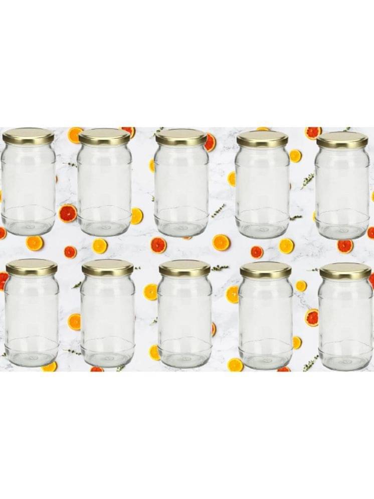 1st Time Glass Container Jar Glass Transparent Utility Container ( Set of 10 ) 1st Time Glass Container Jar Glass Transparent Utility Container ( Set of 10 )