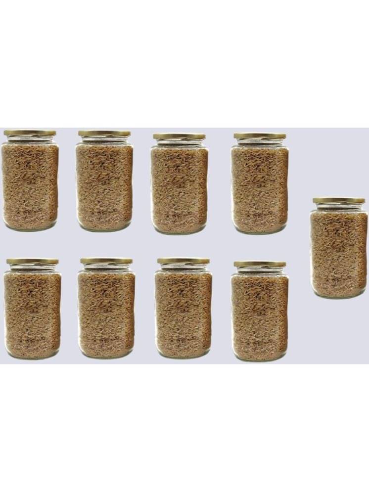 1st Time Glass Container Jar Glass Transparent Utility Container ( Set of 9 ) 1st Time Glass Container Jar Glass Transparent Utility Container ( Set of 9 )