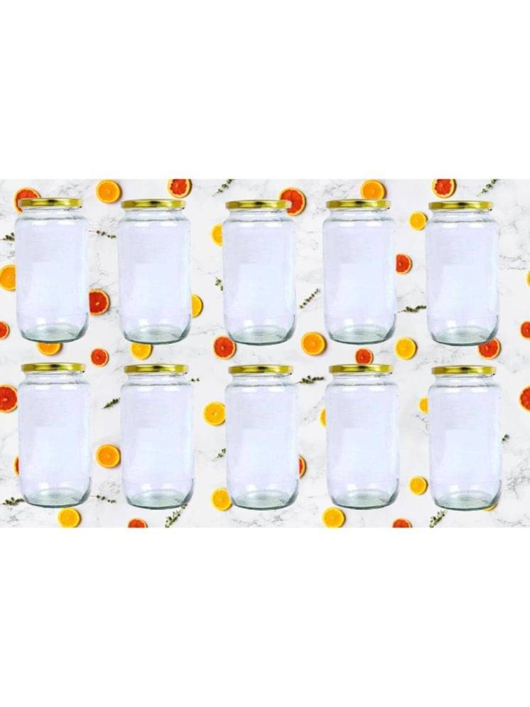 1st Time Glass Container Jar Glass Transparent Utility Container ( Set of 10 ) 1st Time Glass Container Jar Glass Transparent Utility Container ( Set of 10 )
