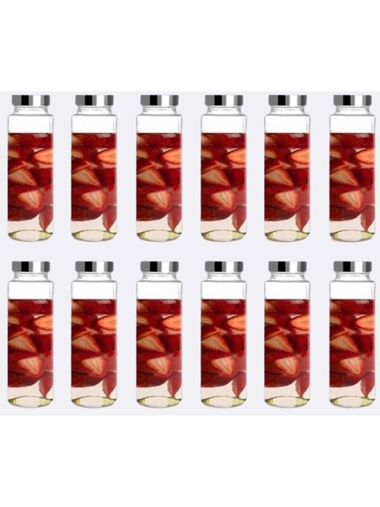1st Time Glass Container Jar Glass Transparent Utility Container ( Set of 12 ) 1st Time Glass Container Jar Glass Transparent Utility Container ( Set of 12 )