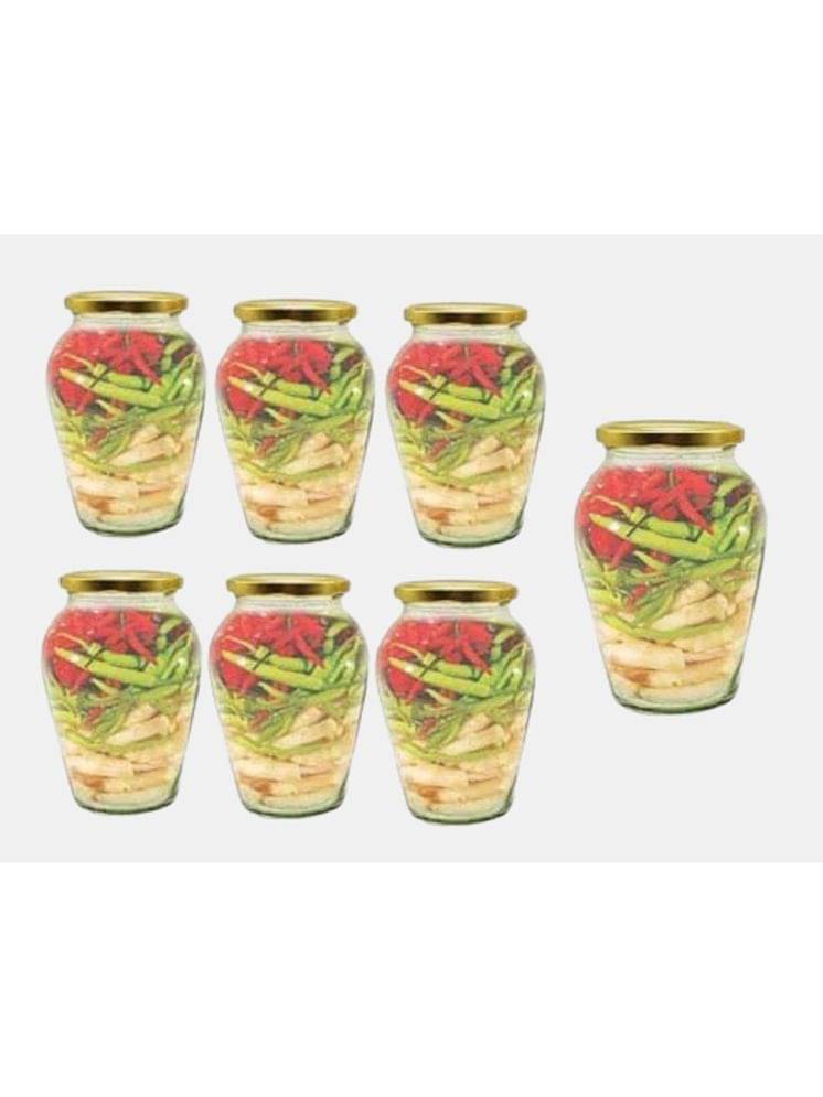 1st Time Glass Container Jar Glass Transparent Utility Container ( Set of 7 )     			1st Time Glass Container Jar Glass Transparent Utility Container ( Set of 7 )