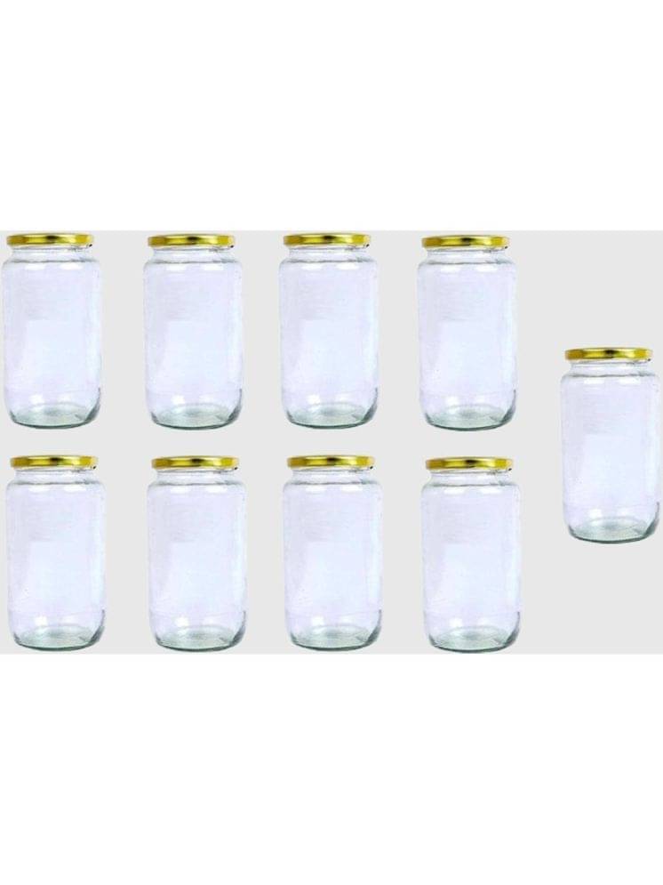 1st Time Glass Container Jar Glass Transparent Utility Container ( Set of 9 ) 1st Time Glass Container Jar Glass Transparent Utility Container ( Set of 9 )