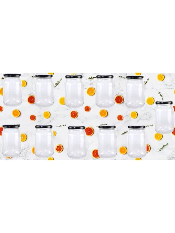 1st Time Glass Container Jar Glass Transparent Utility Container ( Set of 11 ) 1st Time Glass Container Jar Glass Transparent Utility Container ( Set of 11 )