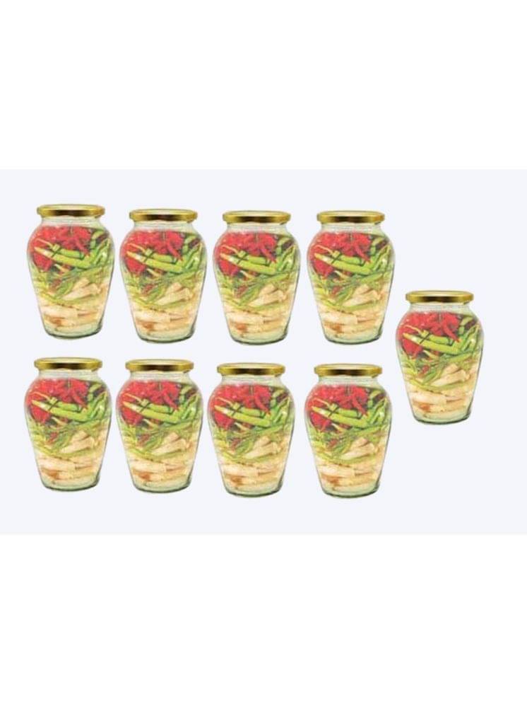 1st Time Glass Container Jar Glass Transparent Utility Container ( Set of 9 ) 1st Time Glass Container Jar Glass Transparent Utility Container ( Set of 9 )