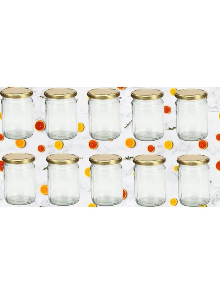 1st Time Glass Container Jar Glass Transparent Utility Container ( Set of 10 ) 1st Time Glass Container Jar Glass Transparent Utility Container ( Set of 10 )