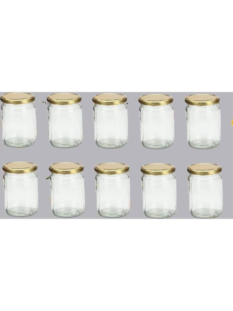 1st Time Glass Container Jar Glass Transparent Utility Container ( Set of 10 ) 1st Time Glass Container Jar Glass Transparent Utility Container ( Set of 10 )