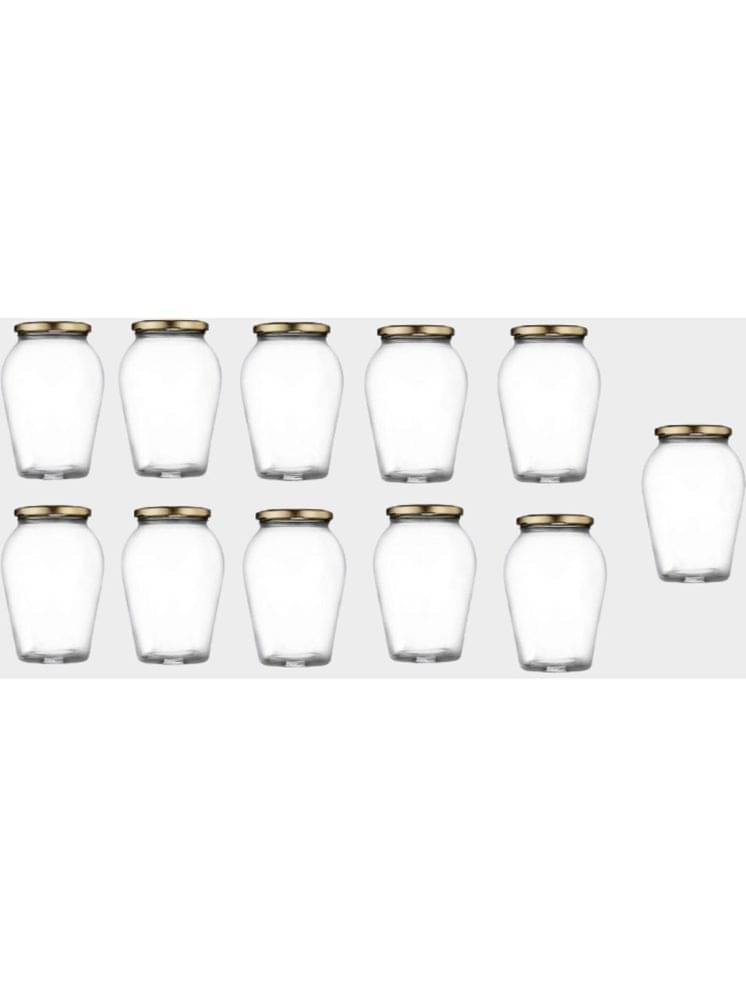 1st Time Glass Container Jar Glass Transparent Utility Container ( Set of 11 ) 1st Time Glass Container Jar Glass Transparent Utility Container ( Set of 11 )