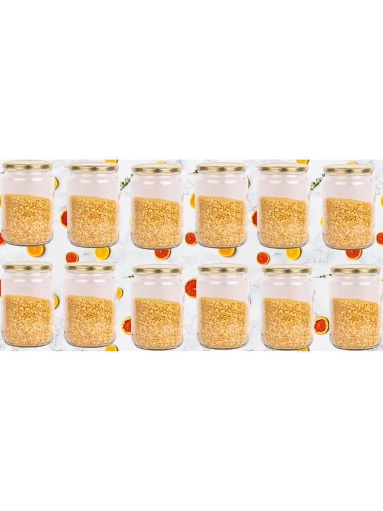 1st Time Glass Container Jar Glass Transparent Utility Container ( Set of 12 )     			1st Time Glass Container Jar Glass Transparent Utility Container ( Set of 12 )