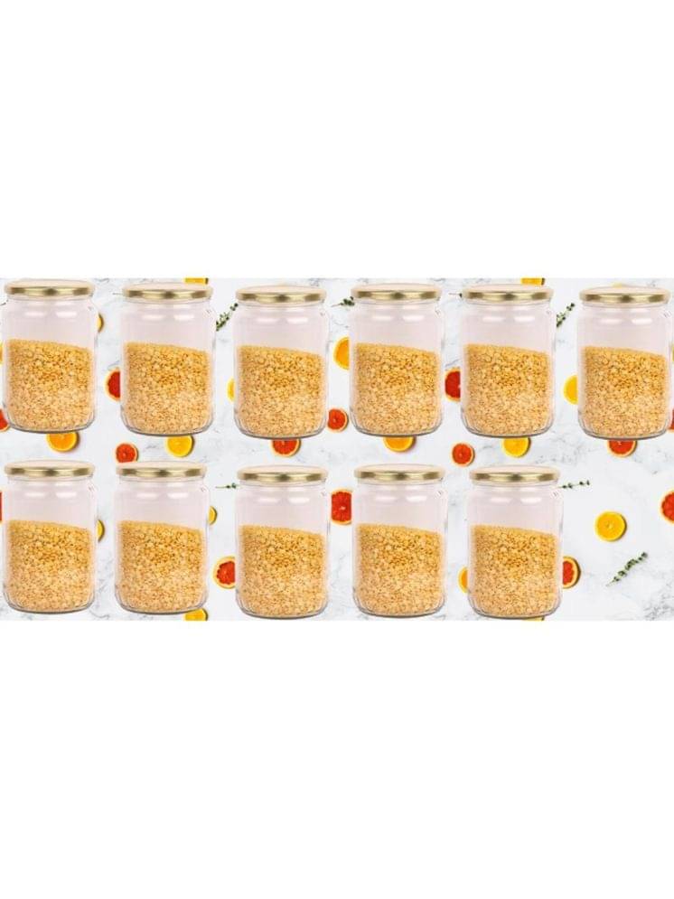 1st Time Glass Container Jar Glass Transparent Utility Container ( Set of 11 ) 1st Time Glass Container Jar Glass Transparent Utility Container ( Set of 11 )