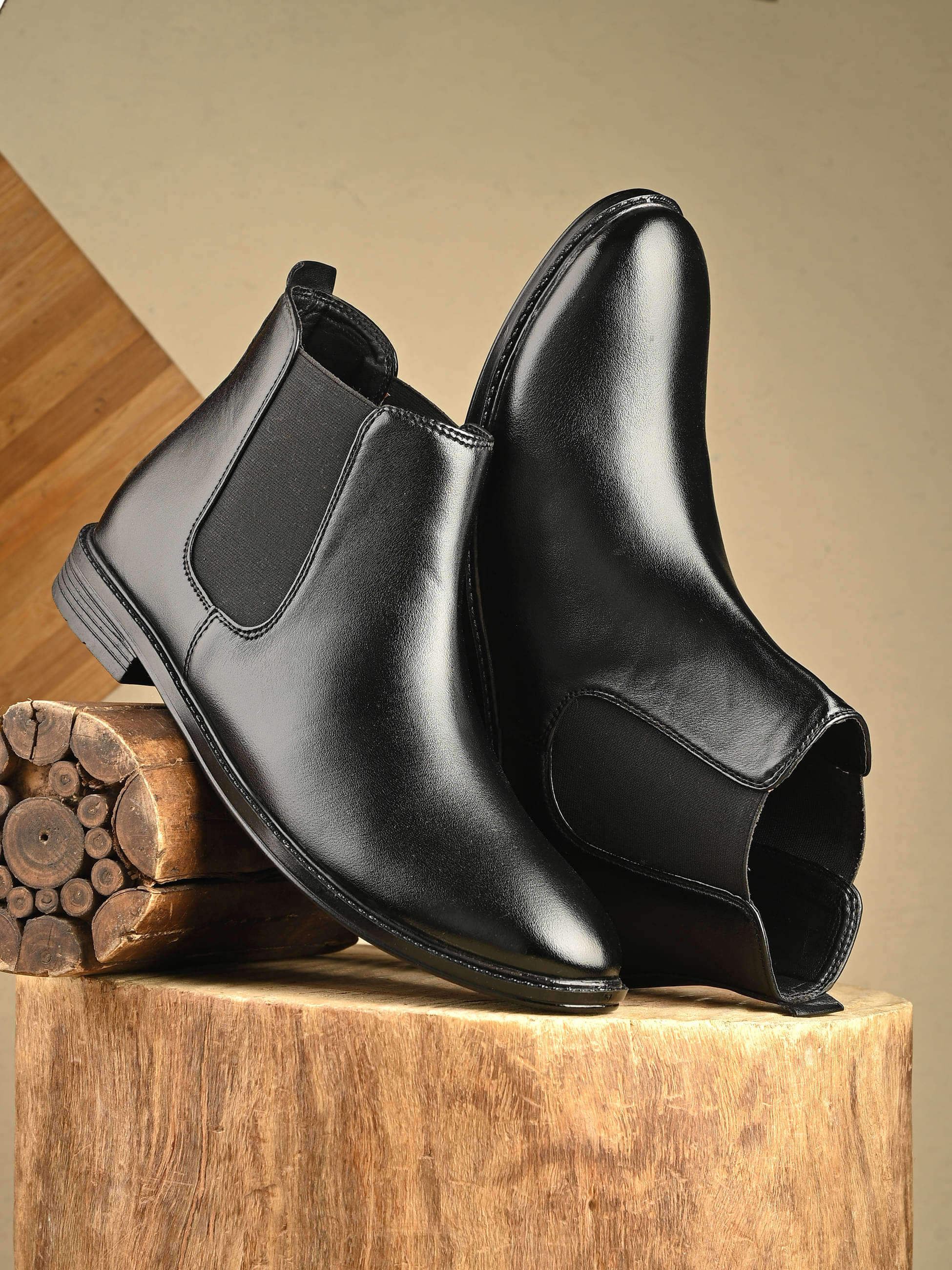 Aadi Black Men's Chelsea Boots     			Aadi Black Men's Chelsea Boots