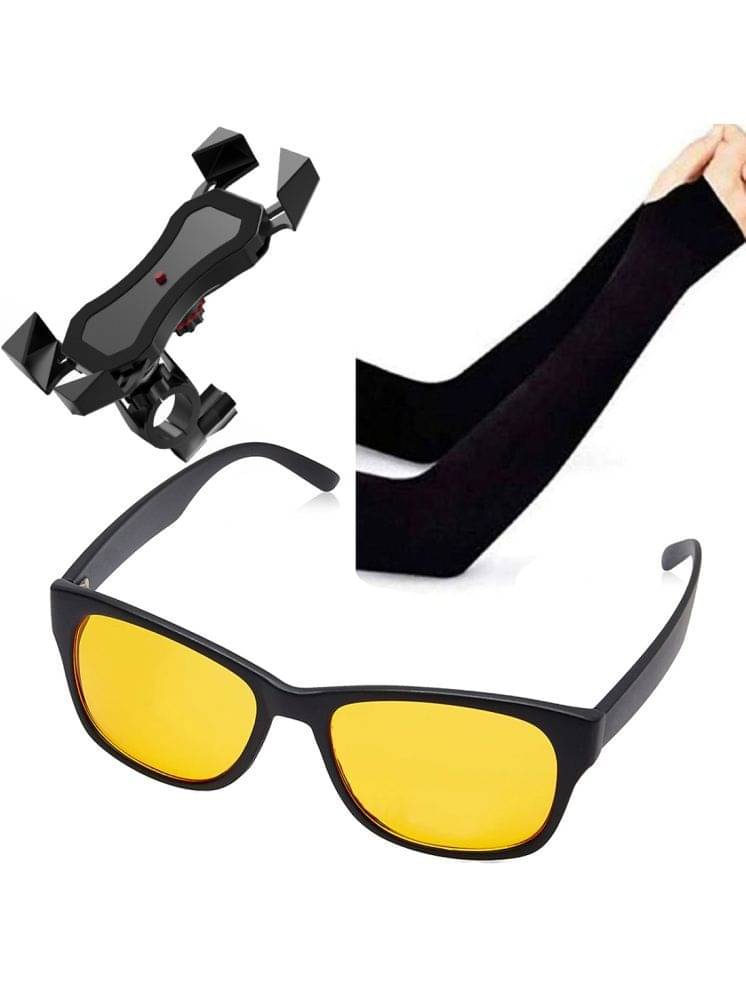 Bentag Black Solid Riding Sleeves ( Single Set ) Bentag Black Solid Riding Sleeves ( Single Set )