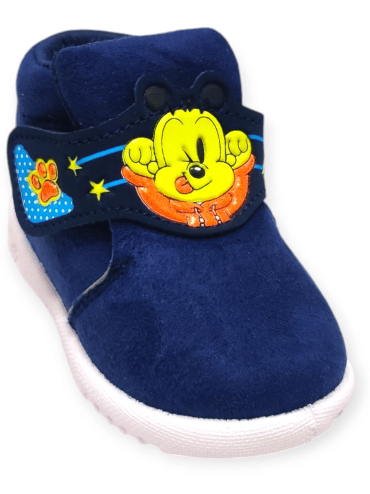     			COOLZ - Navy Blue Booties For Baby Boy & Baby Girl 1 - 1.5 Years ( Pack of 1 )