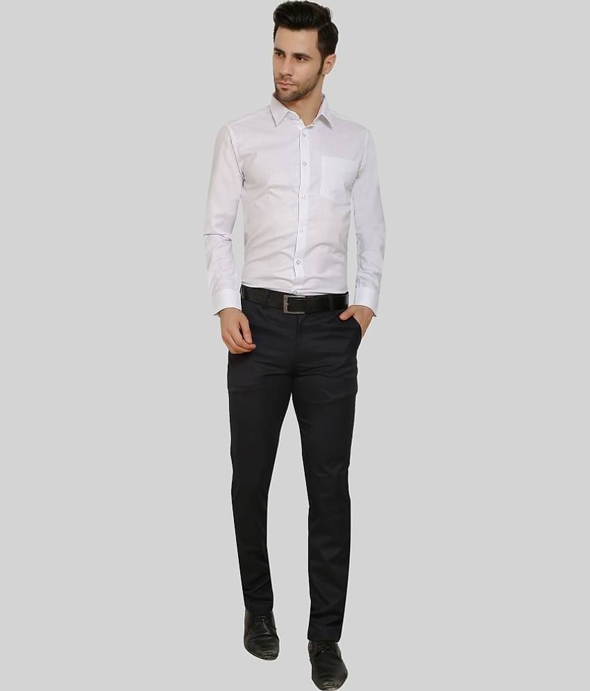 Comey Cotton Blend Regular Fit Full Sleeves Men's Formal Shirt - Brown ( Pack of 1 )