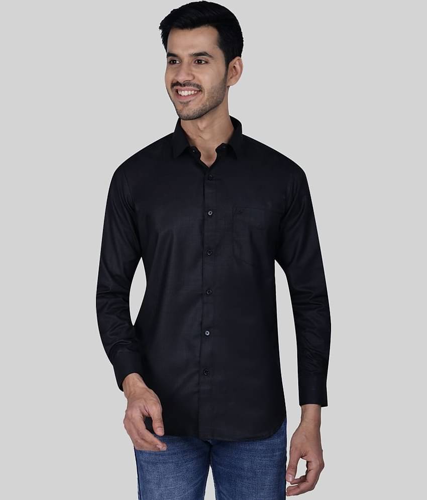 Comey Cotton Blend Regular Fit Full Sleeves Men's Formal Shirt - Brown ( Pack of 1 )