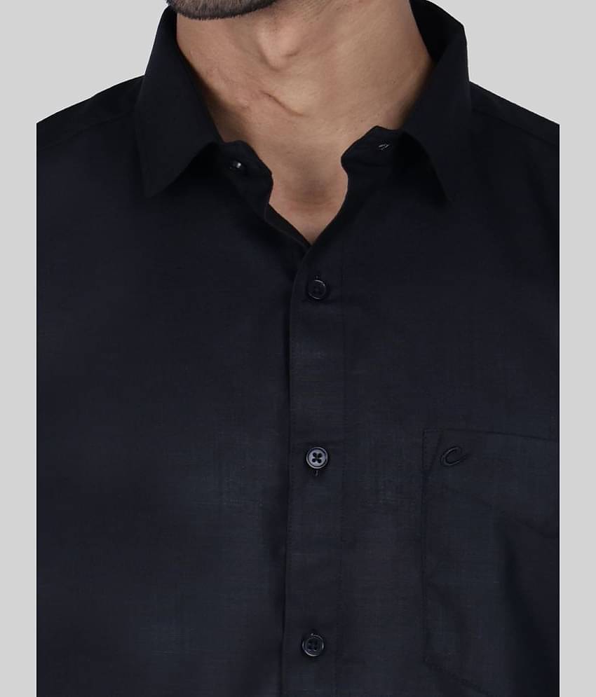 Comey Cotton Blend Regular Fit Full Sleeves Men's Formal Shirt - Brown ( Pack of 1 )