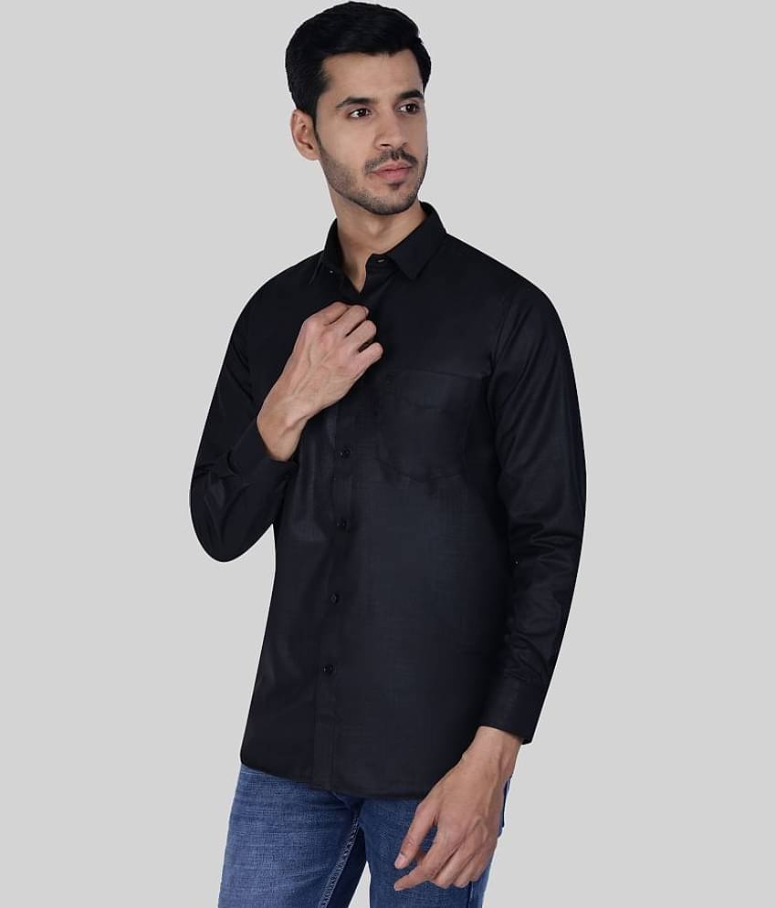 Comey Cotton Blend Regular Fit Full Sleeves Men's Formal Shirt - Brown ( Pack of 1 )