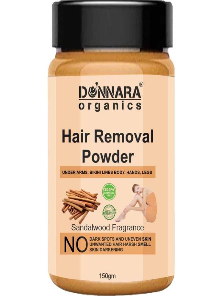     			Donnara Organics Natural Hair Removal Powder for Men & Women 150 ( Pack of 1 )