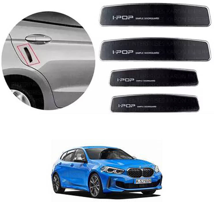     			Etradezone Car Door Guard (Pack Of 4, Black) For BMW 1 Series