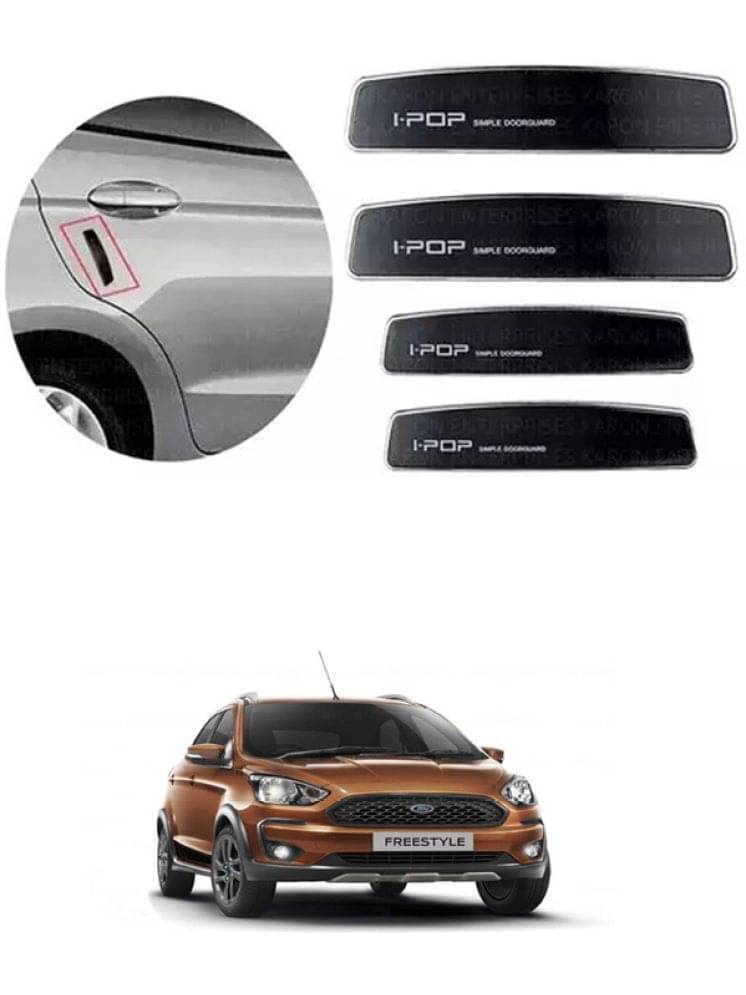 Etradezone Car Door Guard (Pack Of 4, Black) For Ford Freestyle Etradezone Car Door Guard (Pack Of 4, Black) For Ford Freestyle