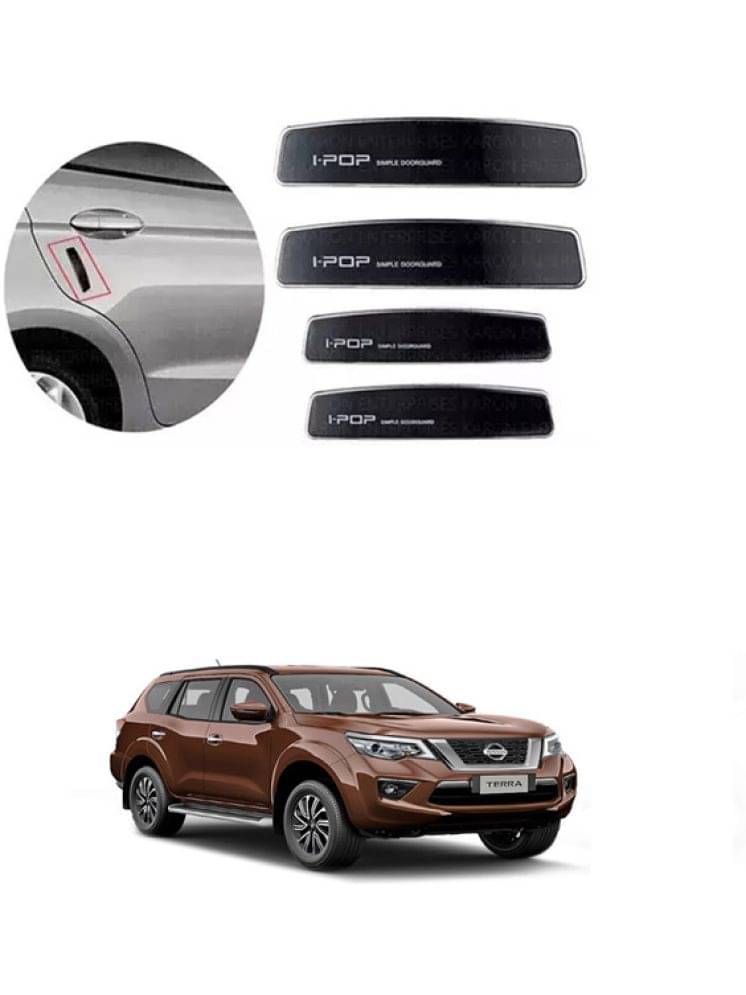 Etradezone Car Door Guard (Pack Of 4, Black) For Nissan Terra Etradezone Car Door Guard (Pack Of 4, Black) For Nissan Terra