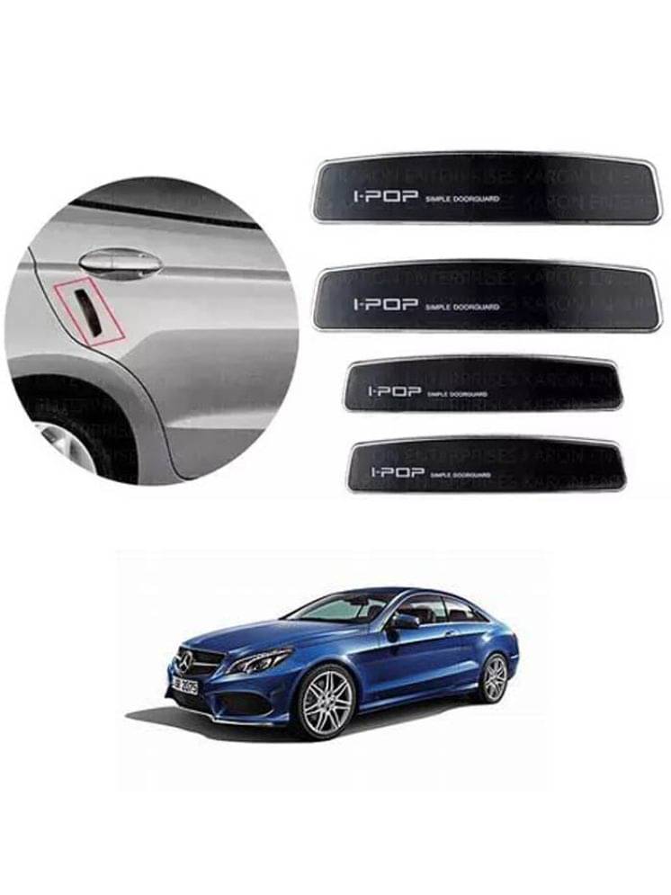 Etradezone Car Door Guard (Pack Of 4, Black) For Mercedes Benz E200 Etradezone Car Door Guard (Pack Of 4, Black) For Mercedes Benz E200