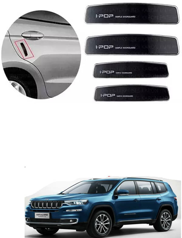 Etradezone Car Door Guard (Pack Of 4, Black) For Mahindra Scorpio 2020 Etradezone Car Door Guard (Pack Of 4, Black) For Mahindra Scorpio 2020